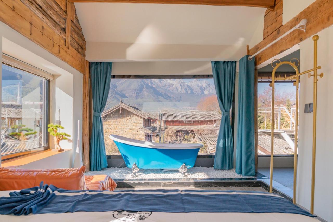 玉龙白沙普宿客栈 Lijiang  Zewnętrze zdjęcie